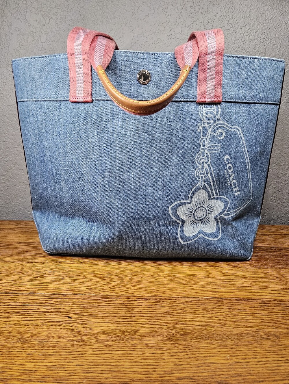 Coach Denim Tote